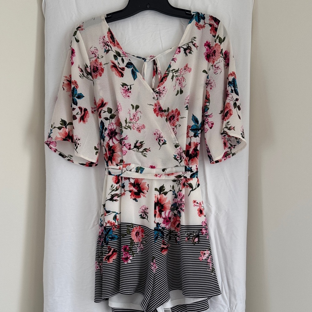 Blue Rain- Floral Roper